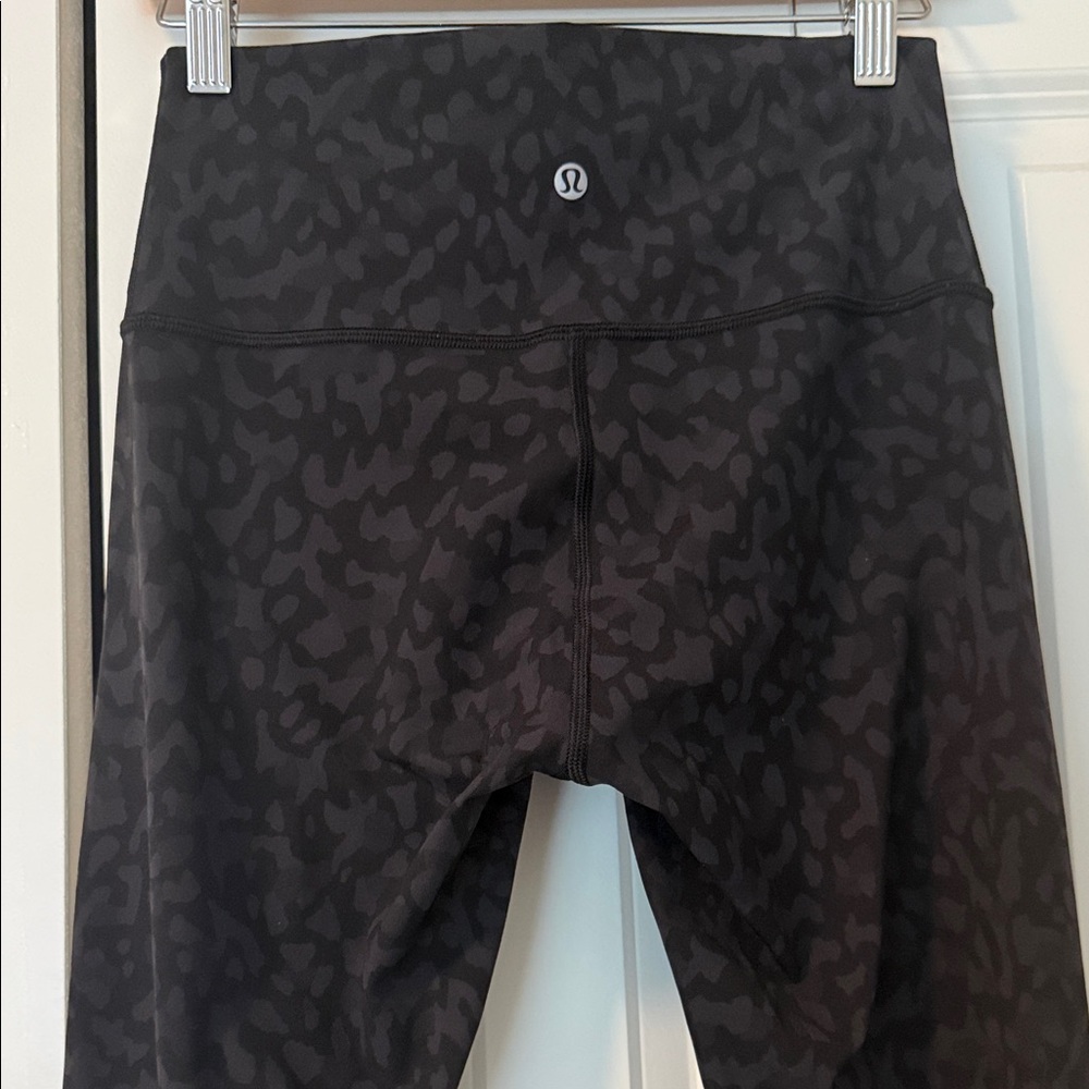 lululemon athletica Black Camo High-Rise Leggings